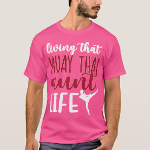 Camiseta Vivendo Aquela Tia Muay Tailandesa Vida Muay Tia T