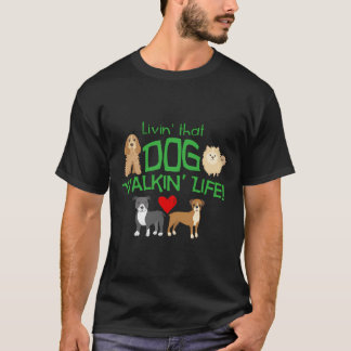 Camiseta Vivendo Aquela Vida De Cachorro