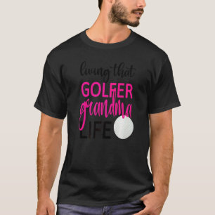 Camiseta Vivendo Aquela Vovó De Golfe