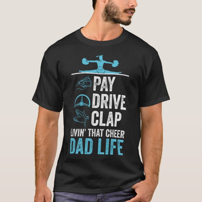 Camiseta Vivendo Aquele Turno De Pai De Vida Cheio (Frente)