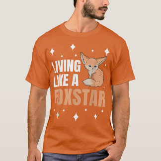 Camiseta Vivendo como uma citação de Fostar para um Fo Love