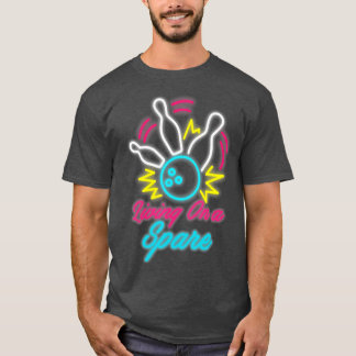 Camiseta Vivendo Em Uma Boliche Pouca Engraçada Pina Hobby