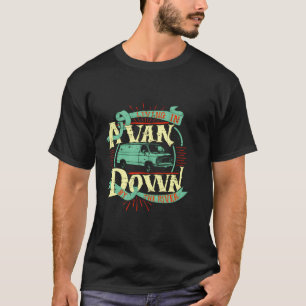 Camiseta Vivendo Em Uma Van Ao Lado Do Rio