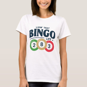 Camiseta Vivendo Essa Vida Bingo