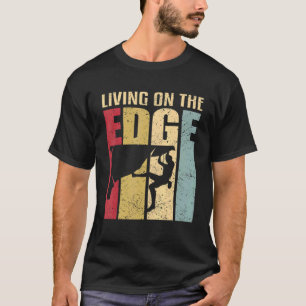 Camiseta Vivendo Na Borda Subindo Dizendo Bouldering Moun