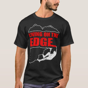 Camiseta Vivendo Na Borda Subindo Montanha Bouldering Prese