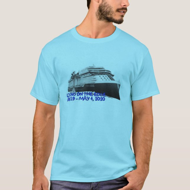 Camiseta Vivendo no Edge Mono (Frente)