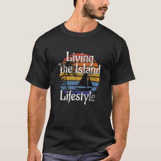 CAMISETA VIVENDO O ESTILO DE VIDA DE ILHA T