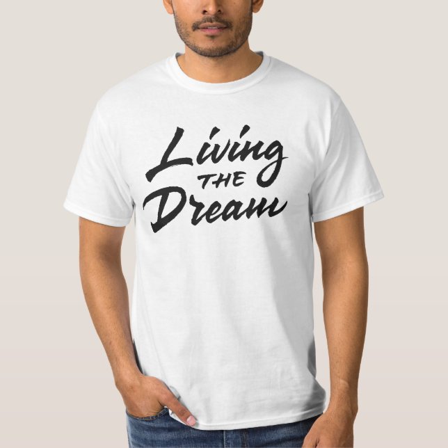 Camiseta Vivendo O Sonho (Frente)