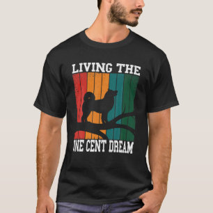 Camiseta Vivendo O Sonho De Um Centavo Shiba Inu Token Coin