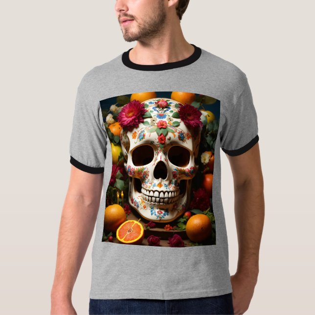 Camiseta Vivendo sua obra prima (Frente)