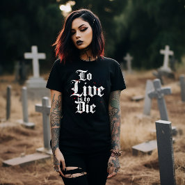 Camiseta Viver é morrer