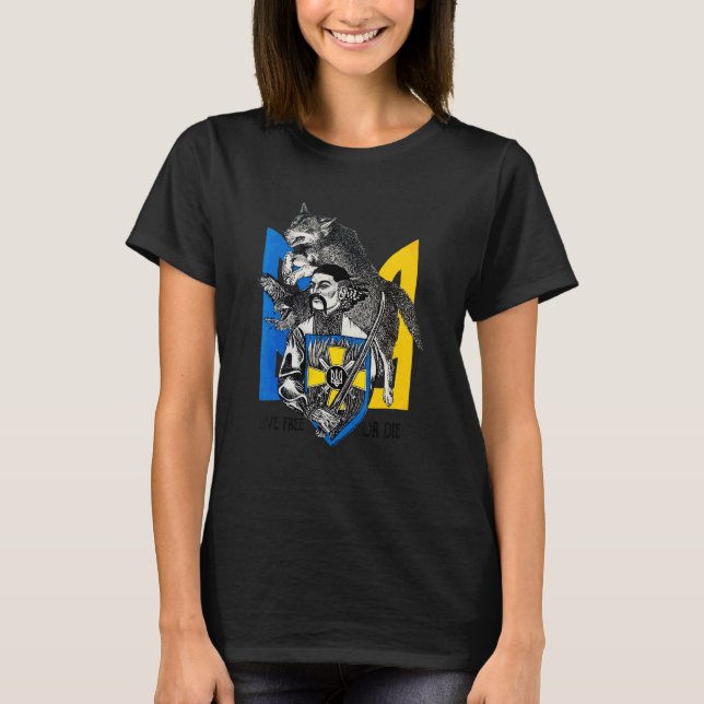 Camiseta Viver Livre ou Morrer (Frente)