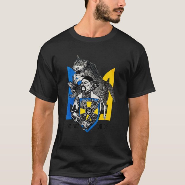Camiseta Viver Livre ou Morrer (Frente)