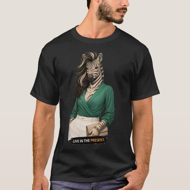 Camiseta Viver no Presente (Frente)