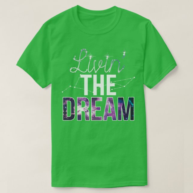 Camiseta Viver o sonho 2 (Frente do Design)