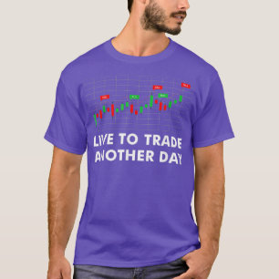 Camiseta Viver para o comércio outro dia Lucky Stock Tradin