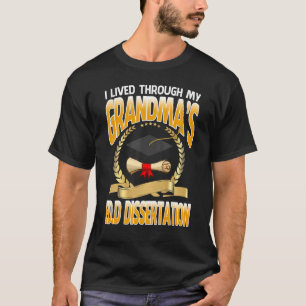 Camiseta Vivi a Formatura da Tese de Edd da Minha Avó