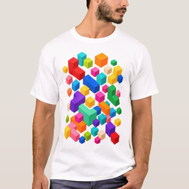 Camiseta Vivid Blockscape (Frente)