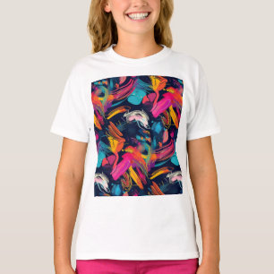 Camiseta Vívido Caos Salpico Grafite
