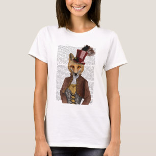 Camiseta Vivienne Steampunk Fox