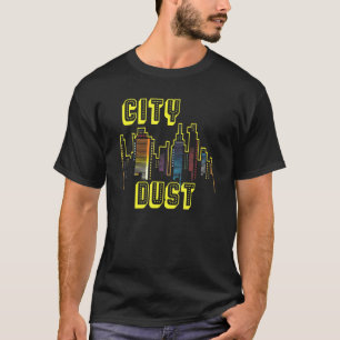 Camiseta Vivo Na Cidade Brilhante Luzes Centro Poeira