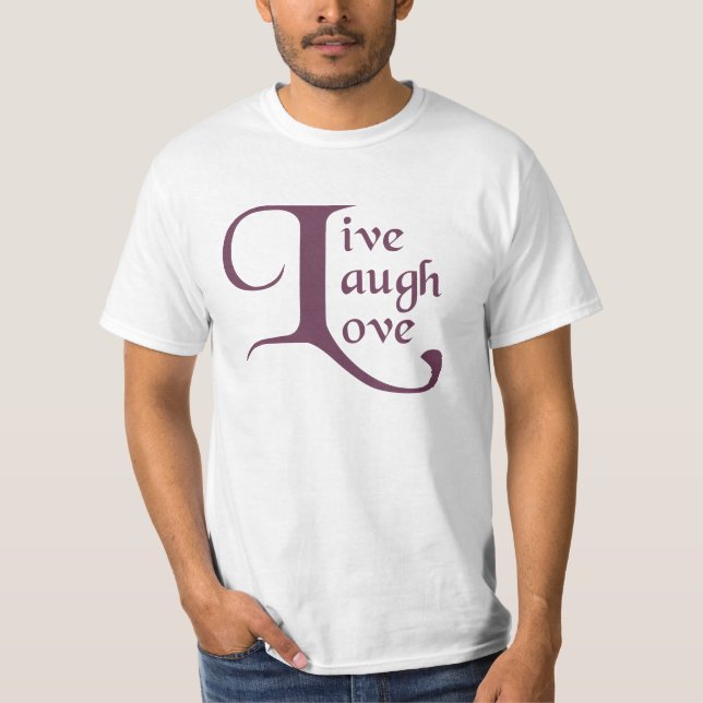 Camiseta Vivo, riso, amor (Frente)