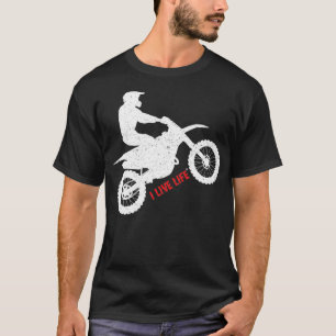 Camiseta Vivo Vintage Dirt Bike Motocross