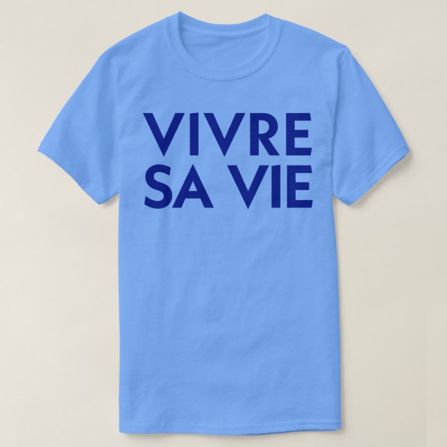 Camiseta Vivre Sa Vie 1 (Frente do Design)