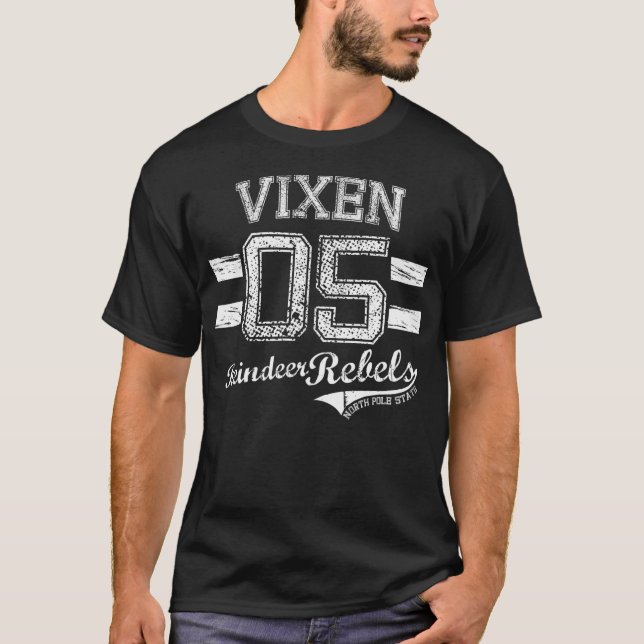 Camiseta Vixen Reindeer Rebel (Frente)