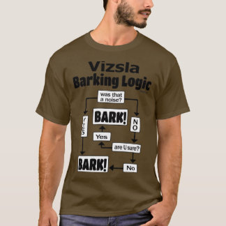 Camiseta Vizsla Barking Logic