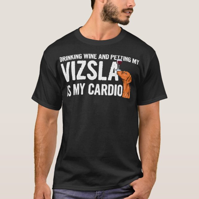 Camiseta Vizsla Cote para um Vizsla Lover (Frente)