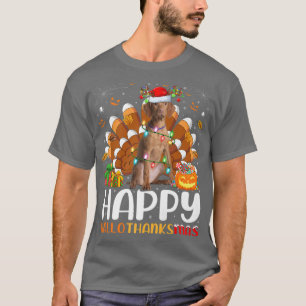 Camiseta Vizsla Dog Lover Halloween Feliz Halloth