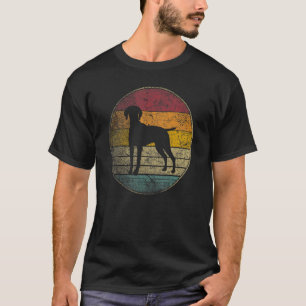 Camiseta Vizsla Dog Pet Vintage - Estilo retrô em desgosto