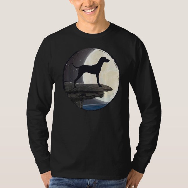 Camiseta Vizsla Dog Retro (Frente)