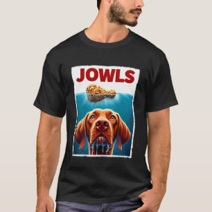 Camiseta Vizsla Engraçado e Paródia de Frango Frito Jowls A