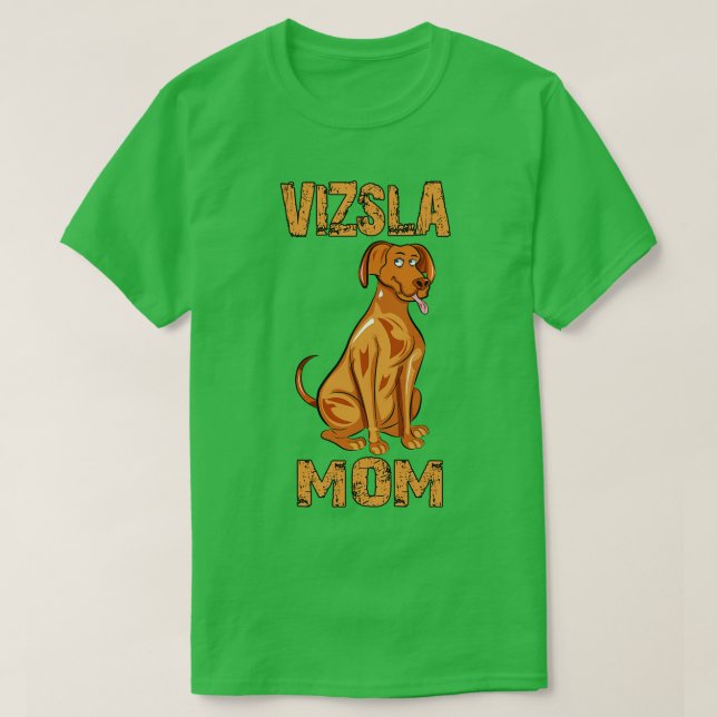 Camiseta Vizsla Mãe (Frente do Design)