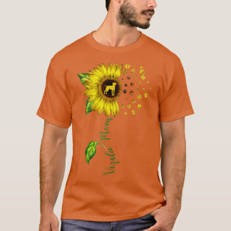 Camiseta Vizsla Mom Sunflower Vizsla Lover Gifts Dog Mom Ma