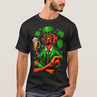 Camiseta Vizsla Santo Paddys Day Outfit Para Tanque De Cach