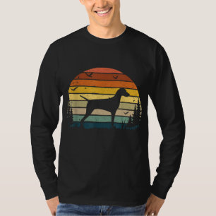 Camiseta Vizsla Vintage Retro Mãe Pai Cão Pet Lover Gift