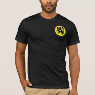 Camiseta Vlaamse Leeuw van Vlaanderen zwart t-shirt klein i