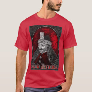 Camiseta Vlad Dracula gótico