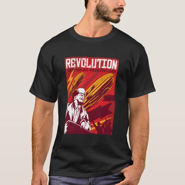 Camiseta Vladimir Iljitsch Lenin Comunismo (Frente)