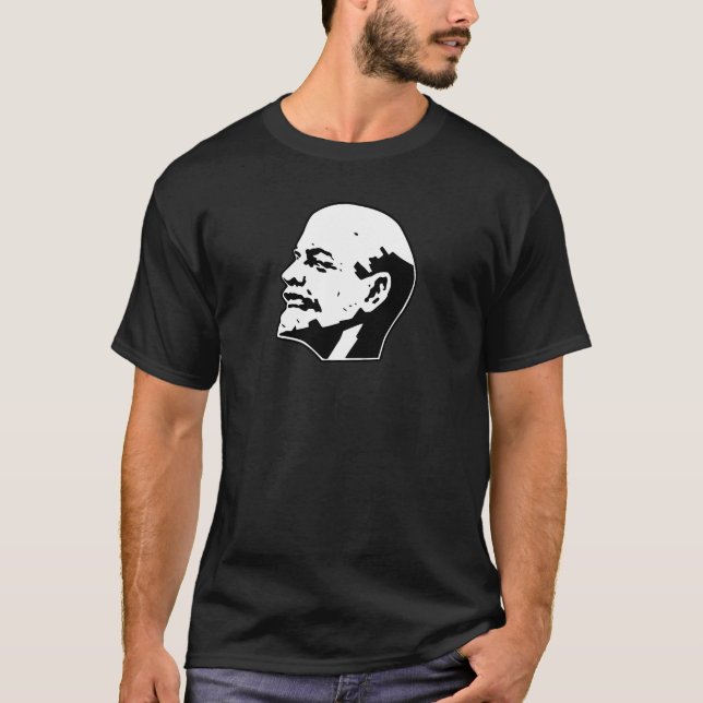 Camiseta Vladimir Lenin enfrenta (Frente)