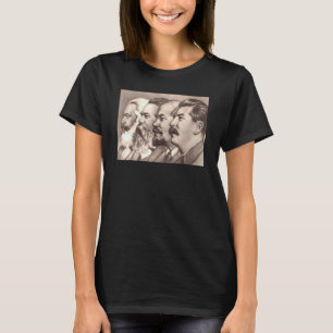 Camiseta Vladimir Lenin Friedrich Angels Karl Marx Josef Ru