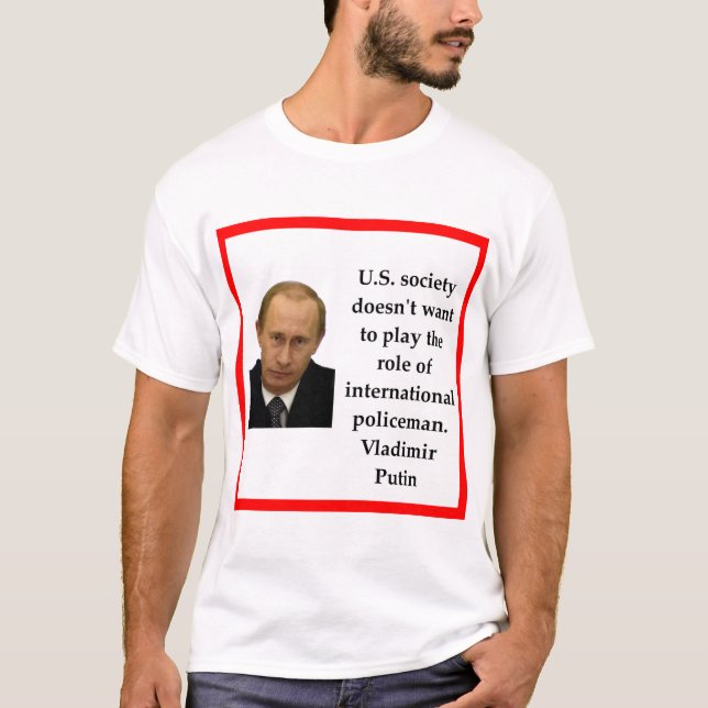 Camiseta Vladimir Putin (Frente)