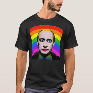 Camiseta Vladimir Putin Gay do Palhaço de T-Shirt Essencial