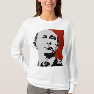 Camiseta Vladimir Putin vermelho