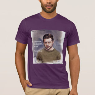 Camiseta Vladimir Zelensky & Munição Cota Qualidade