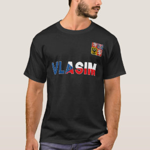 Camiseta Vlasim República Checa Casaco de Braço de Bandeira